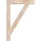 Ekena Millwork Traditional Block Smooth Bracket, Douglas Fir, 3 1/2"W x 26"D x 38"H BKT04X26X38TRA05SDF - alternate 3